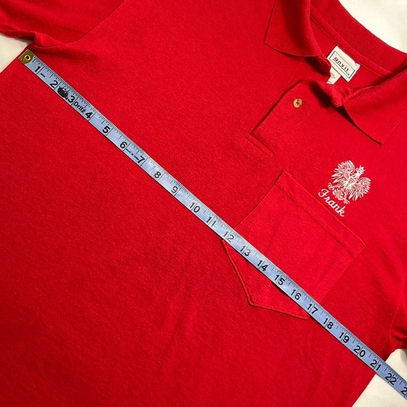 VTG “Frank” Polo/Golf Shirt Medium by Anvil - Pocket Embroidery - Picture 5 of 10